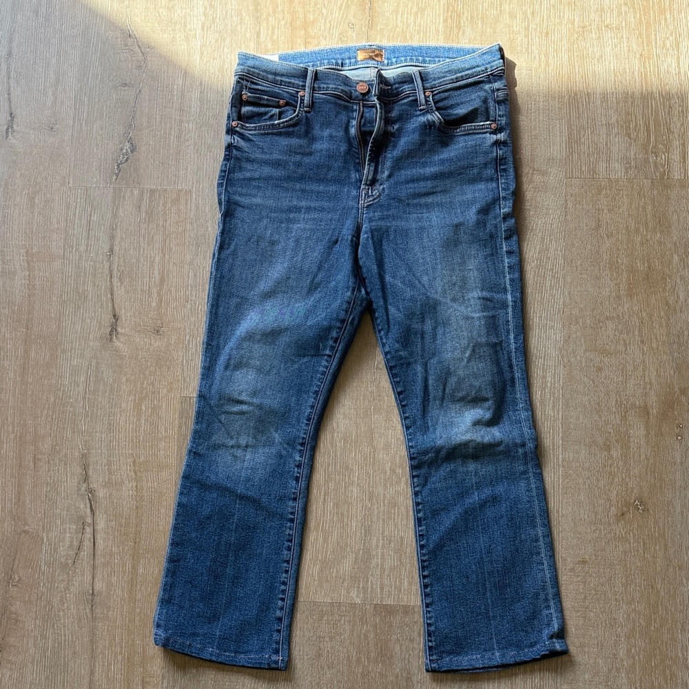 Mother cropped Denim